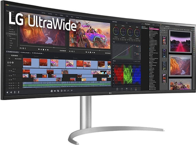 Monitor LG UltraWide 49BQ95C-W, 49\", QHD, i bardhë