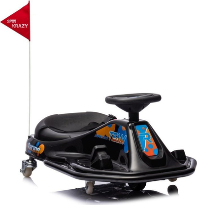 Makinë elektrike për kalamaj Racing Drifter, motor 180W, bateri 24V, e zezë