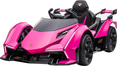 Makina elektrike për kalamaj Lamborghini GT HL528, 12V, me pult, rozë