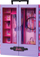 Lodër kukull Barbie Fashionistas Ultimate Closet, set gardërobe me dollap portativ, me rroba dhe aksesorë, shumëngjyrëshe