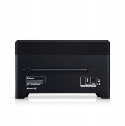 Radio Teufel 3SIXTY, DAB+, internet, FM, Bluetooth, me alarm, e zezë