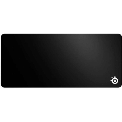 Mousepad gaming SteelSeries QcK Heavy XXL, sipërfaqe pëlhure, bazë gome, i zi