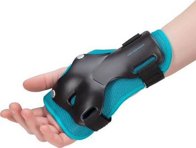 Set mbrojtës NILS Extreme H719, masa S, për patina, skateboard edhe biçikletë, blu