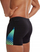 Rroba banje Speedo Allover Digital V-Cut Aquashorts Endurance+ për burra, të zeza