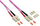 Kabllo rrjeti Techly ILWL D5-B-030 OM4, S/FTP CAT6, 3m, portokalli