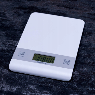 Peshore kuzhine KingHoff KH-1824, elektronike, mban deri 5 kg, ngjyrë argjendtë