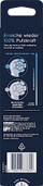 Koka furçe Oral-B iO Gentle Cleaning, set me 2 copë, për furçat elektrike Oral-B iO, ngjyrë e bardhë