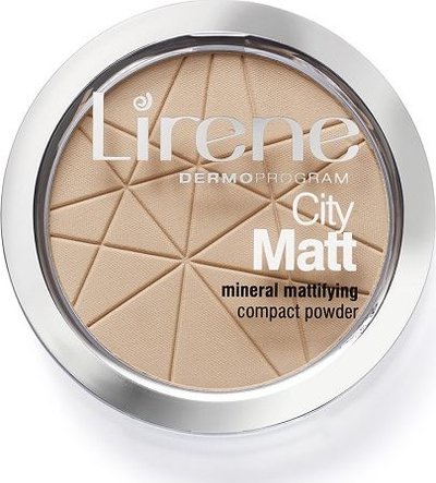 Lirene City Matt Минерален Мат Пудер во Прав, 9 g