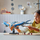 Set LEGO Marvel Guardians of the Galaxy The Milano 76286, anije kozmike për ndërtim, 12+, blu portokalli