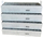 Filtër karboni për aspirator Akpo T800, set, i bardhë