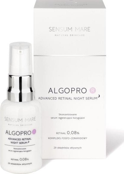 Serum fytyre Sensum Mare ALGOPRO R me retinal 0.08%, për rigjenerim dhe korrigjim