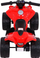 Quad elektrik Ramiz Little Monster, 25W, 70 cm, i kuq