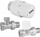 Set termostatik i drejtë Ferro ZTM200, 1/2", për radiatora, i bardhë
