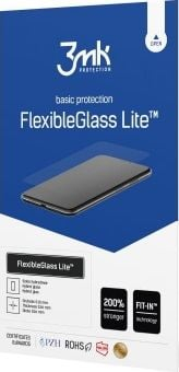 Xham mbrojtës 3MK FlexibleGlass Lite për Xiaomi Mi 11T / Mi 11T Pro, 0.16mm, hibrid