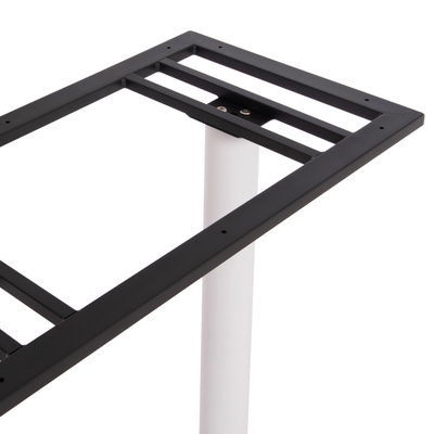 Bazë tavoline bar HM480.02, metal, 80x40x108 cm, e bardhë mat