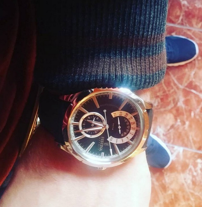 Orë për femra Festina, e zezë & e argjendtë
