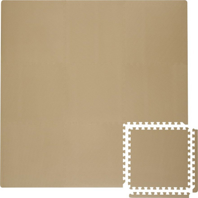 Tapet loje Toddlekind Classic Puzzle Playmat, EVA, Sandstone, bezhë