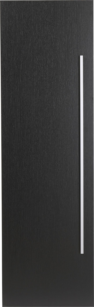 Dollap muri për banjo Beliani Mataro, 40 cm, MDF, i zi