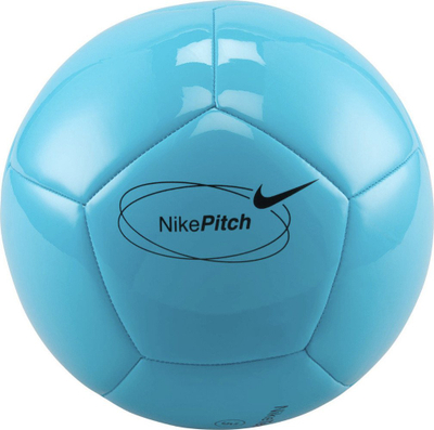Top futbolli Nike Pitch Team 420, nr. 3, Blue Fury me të zezë