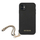 Mbështjellës telefoni Guess Saffiano Chain GUHCN61SASGBK, për iPhone 11 6.1", kuti e fortë, i zi