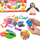 Set plastelinë Maksik Foamcoline, 30 pjesë, shumëngjyrësh