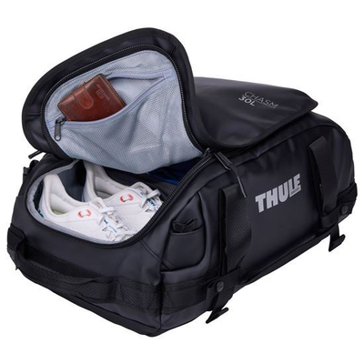 Çantë duffel Thule Chasm, 30L, rezistente ndaj ujit, ngjyrë e zezë