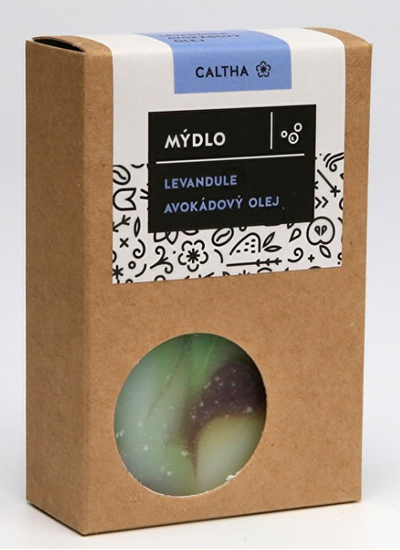 Sapun Caltha Lavender and Avocado Oil, 100 g