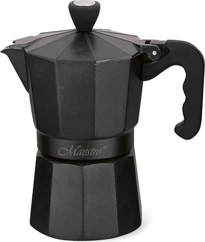 Makinë kafeje moka MR-1666-3, 150 ml, 3 filxhanë, e zezë