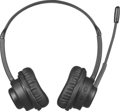 Kufje pa tela Sandberg Wireless ANC+ENC, me ANC edhe ENC, USB-C, ngjyrë e zezë