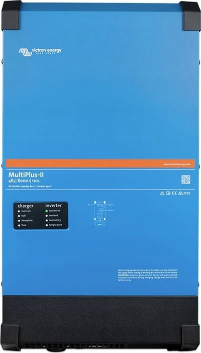 Invertor karikues Victron Energy MultiPlus-II 48/8000/110-100, 48V, 8000VA, blu