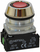 Buton i drejtimit Promet (W0-NEF30-UK 2X C), 30 mm, i kuq