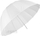 Çadër difuzuse drite Aurora U-160B, parabolike, 160cm, e bardhë transparente