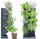 Vazo modulare Prosperplast Vertical Garden, 48 cm, plastike, ngjyrë antracit