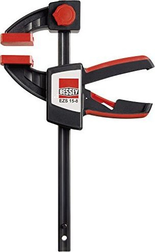 Еднорачен стегач Bessey EZS 600/80, стегање 600 mm, пластика и челик, црвен