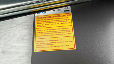 Tavolinë prerëse me tel të nxehtë Edma Special E.T.I 260155, 200W, për polisterol, e zezë