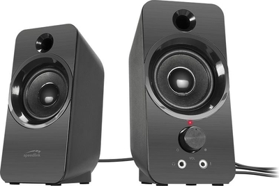 Altoparlantë Speedlink Daroc, stereo USB, 3.5mm, të zinj