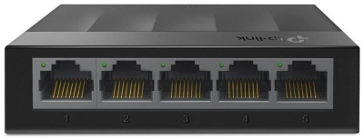 Мрежен прекинувач TP-Link LiteWave LS1005G, 5 порти, гигабитен 10/100/1000Mbps