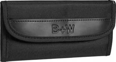 Çantë filtra B+W B6, për 6 filtra deri 62mm, najlon i zi