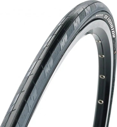 Кружна гума Maxxis Detonator 700 x 23, со жица, црна