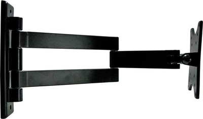 Mbajtës muri rrotullues për TV FN101, 13"-27", VESA 75x75 100x100, i zi