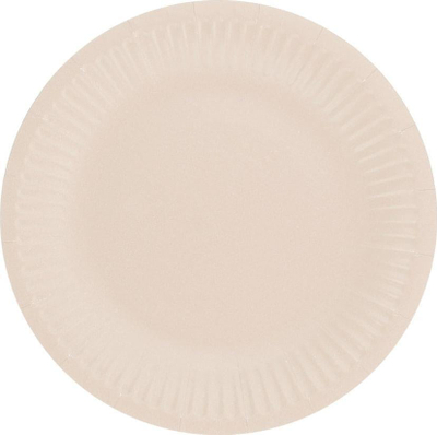 Pjata letre GoDan, 18 cm, set 6 copë, rozë e çelët