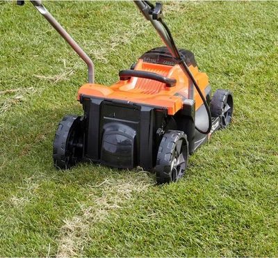 Kositëse me bateri Black and Decker BCMW3336, 36V, 33cm, portokalli e zezë