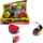 Lodër motor Ricky Zoom TOMY Wind &amp; Launch, set me nisje, plastikë, i kuq