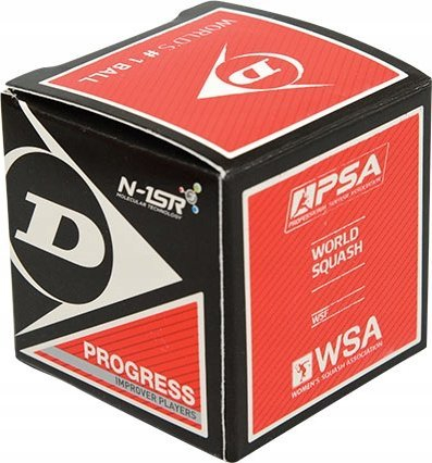 Top squash Dunlop Intro, set me 3 copa, me pikë blu