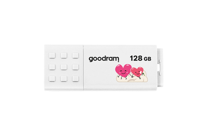 USB Goodram UME3, 128GB, USB 3.2, e bardhë