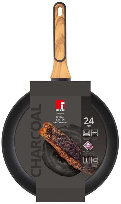 Tavë gatimi Bergner Multiclad BG-56031, 24cm, charcoal