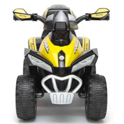 Quad elektrik për kalamaj Micron, 6V, 78.5 x 40.5 x 46 cm, i verdhë