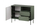 Komodë Cama Meble Tresse 1D2S, 100x40x75 cm, matte, jeshile