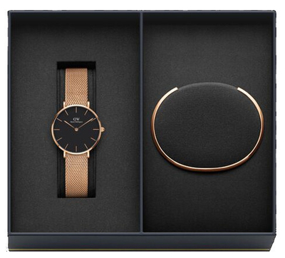 Set orë dore dhe byzylyk Daniel Wellington S H26-876