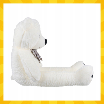 Lodër arush plushi Kruzzel Large Teddy Bear, 100 cm, krem